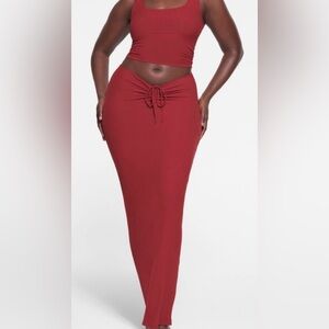 Skims soft lounge long skirt size xs